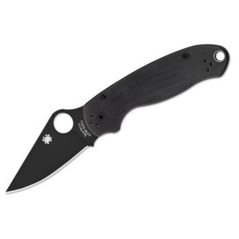 Spyderco - Para 3 G10 - Messer schwarz
