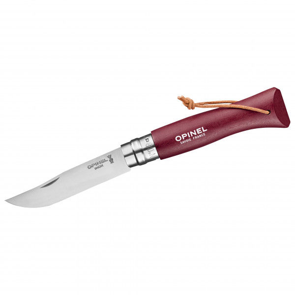 Opinel - Taschenmesser No 08 Colorama - Messer Gr 8,5 cm Klinge grau