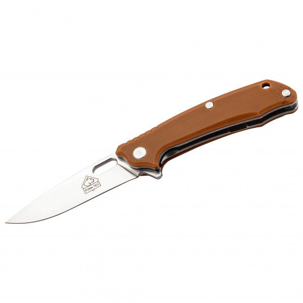 Puma Tec - Einhandmesser Sand - Messer Gr 7,8 cm Klinge gelb
