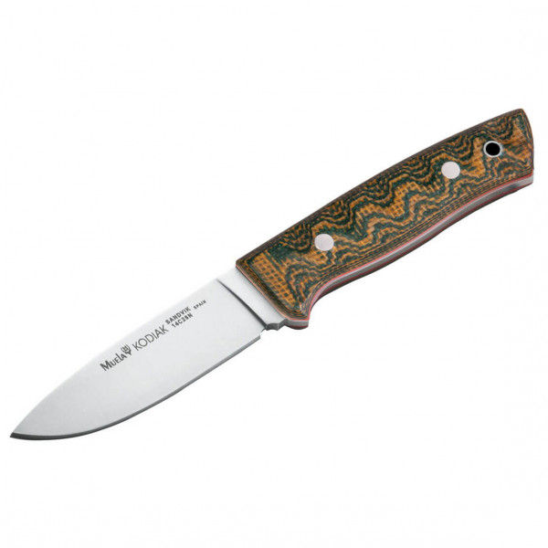 Muela - Kodiak Green Canvas Micarta II - Messer Gr Klinge 10,1 cm grün