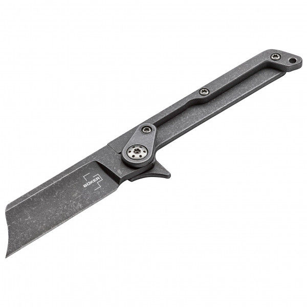 Böker Plus - Fragment - Messer Gr Klinge 5 cm silber
