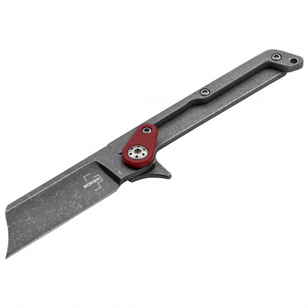 Böker Plus - Fragment G10 - Messer Gr Klinge 5 cm rot