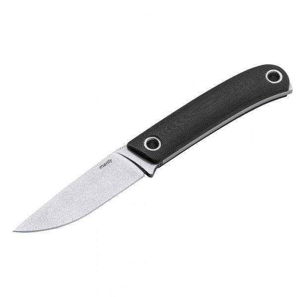 Manly - Patriot D2 - Messer Gr Klinge 9,1 cm rot/weiß