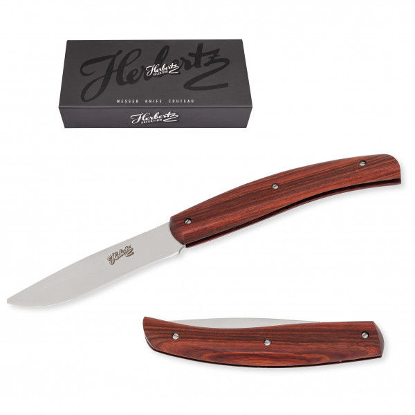 Herbertz Selektion - Taschenmesser Slipjoint - Messer schwarz/rot/grau