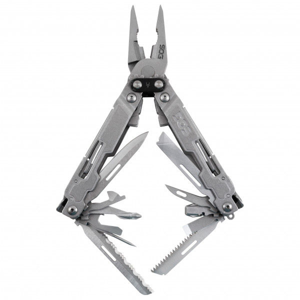 SOG - PowerAcces Deluxe - Multi-Tool Gr 17 cm Länge - 247 g silber