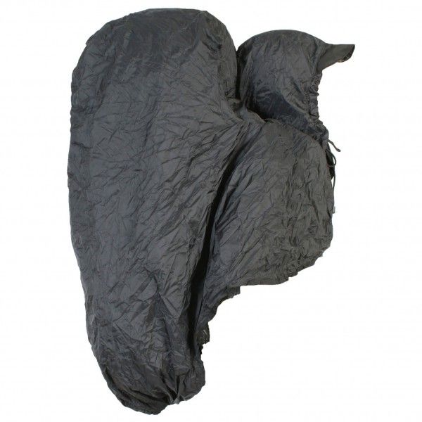Bach - Hooded Raincover - Regenhülle Gr 30-60 l - M grau