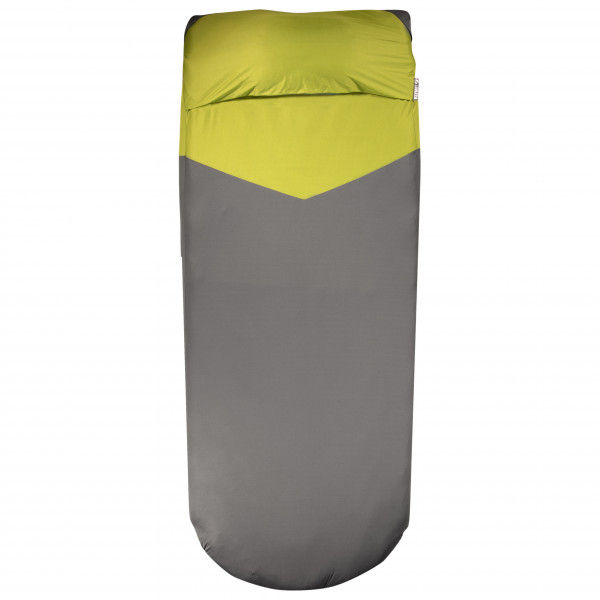 Klymit - V Sheet Luxe - Decke Gr Extra Large - 193 x 76 cm grün/grau