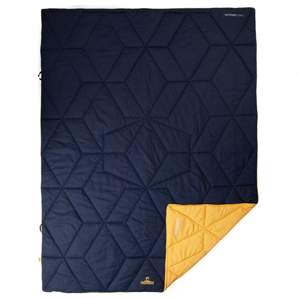 Nomad - Aztec Blanket - Decke Gr 180 x 135 cm schwarz/blau