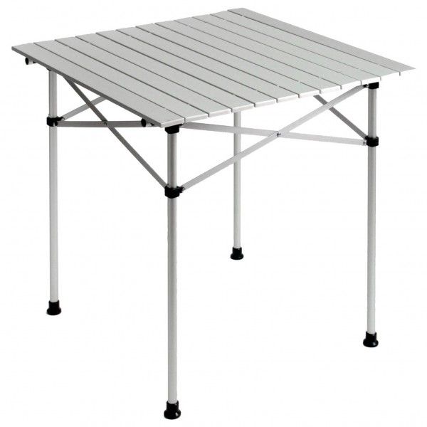 Basic Nature - Travelchair - Campingtisch Gr 70 x 70 cm grau