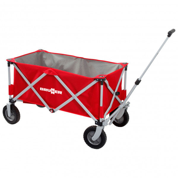 Brunner - Cargo - Bollerwagen Gr 111 x 55 x H65 cm rot/grau