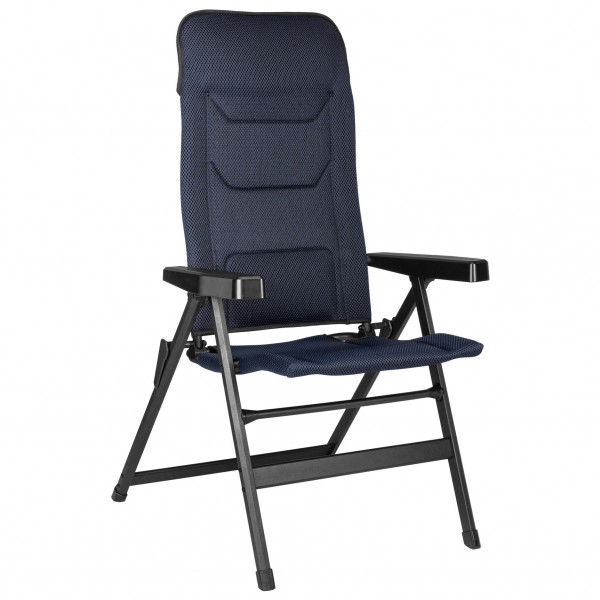 Brunner - Rebel Pro Medium - Campingstuhl Gr 48 x 46 x H48,5/123 cm schwarz/grau
