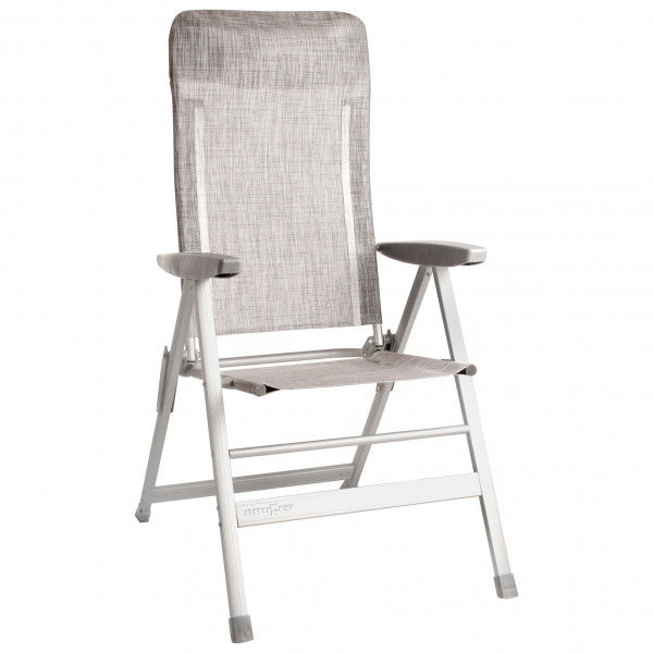 Brunner - Skye - Campingstuhl Gr 47 x 41 x H47/122 cm grau