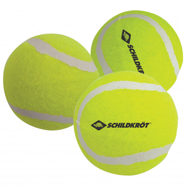 Schildkröt Fun Sports - Tennisbälle 3er Polybag - Strandspielzeug gelb