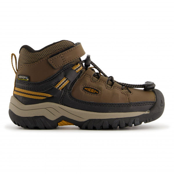 Keen - Kid's Targhee Mid WP - Wanderschuhe Gr 13K braun/schwarz