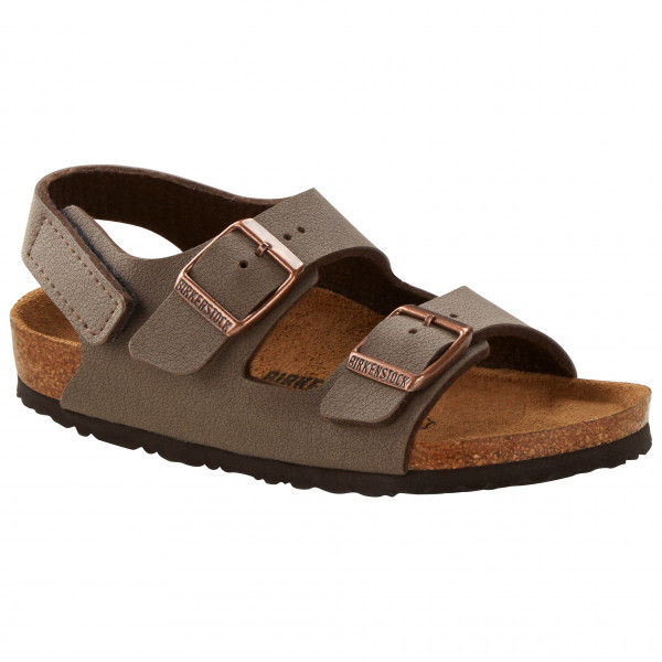 Birkenstock - Kid's Milano HL BFBC - Sandalen Gr 34 - Schmal braun