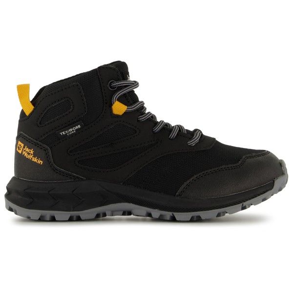 Jack Wolfskin - Kid's Woodland Texapore Mid - Wanderschuhe Gr 32 schwarz