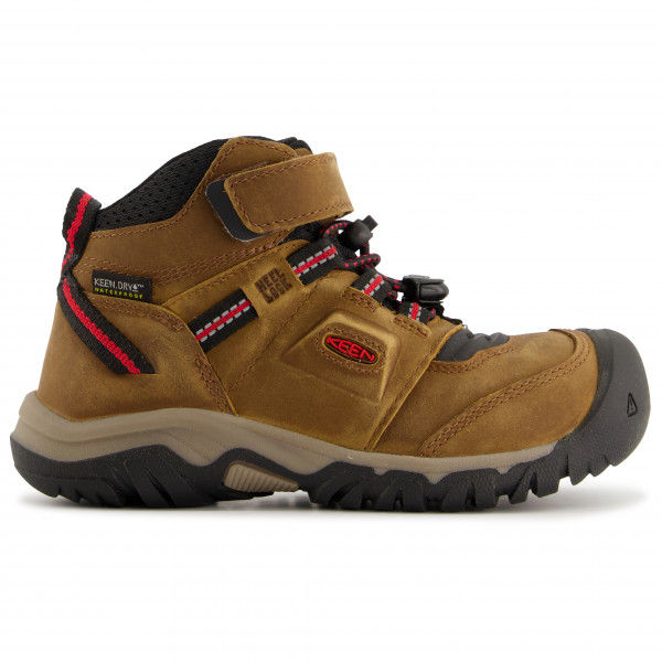 Keen - Kid's Ridge Flex Mid WP - Wanderschuhe Gr 12K grau