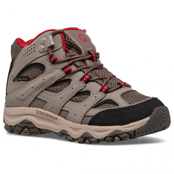 Merrell - Kid's Moab 3 Mid Waterpoof - Wanderschuhe Gr 31 grau
