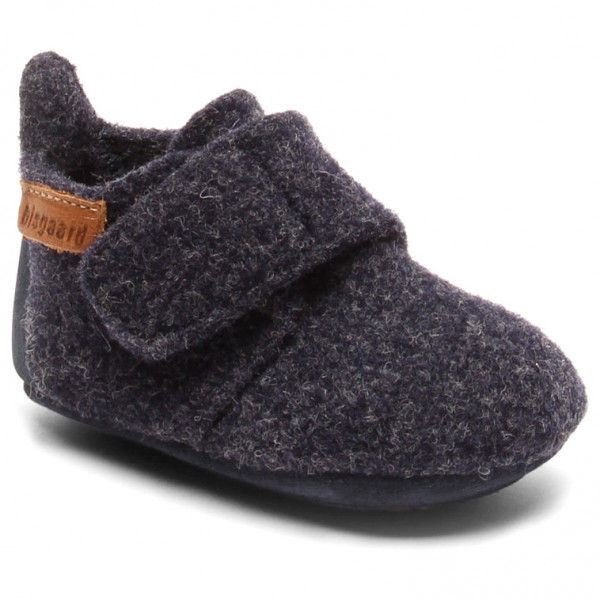 Bisgaard - Baby's Wool - Hüttenschuhe Gr 18 grau