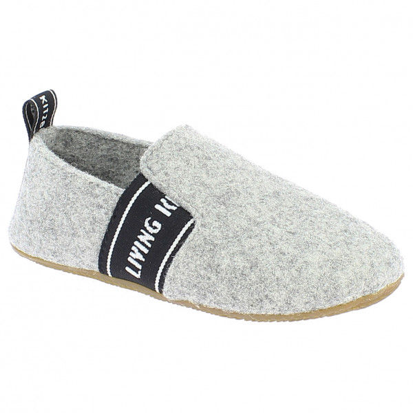 Living Kitzbühel - Kid's T-Modell Filz & LK Schriftzug - Hüttenschuhe Gr 23 rot