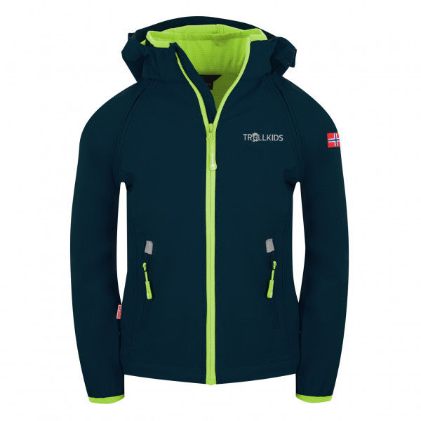 Trollkids - Kids Rondane Zip Off Jacket XT - Softshelljacke Gr 164 rot