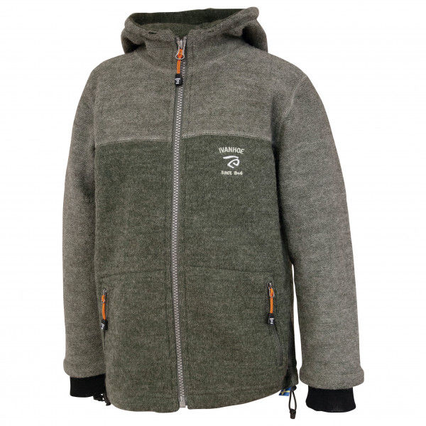 Ivanhoe of Sweden - Kid's Block Pockets - Wolljacke Gr 100 blau
