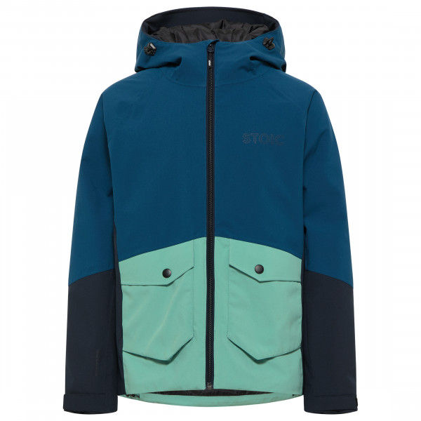Stoic - Kid´s MountainWool VallrunSt. Ski Jacket - Skijacke Gr 92 blau