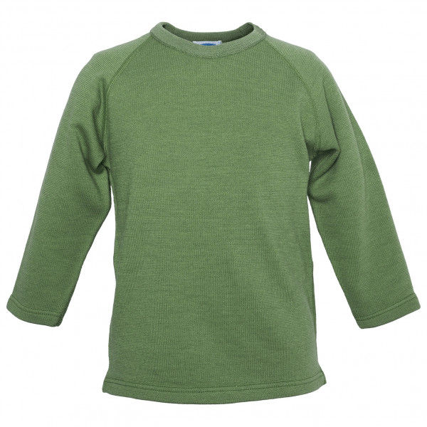 Reiff - Kid's Shirt - Merinopullover Gr 140 grau/blau