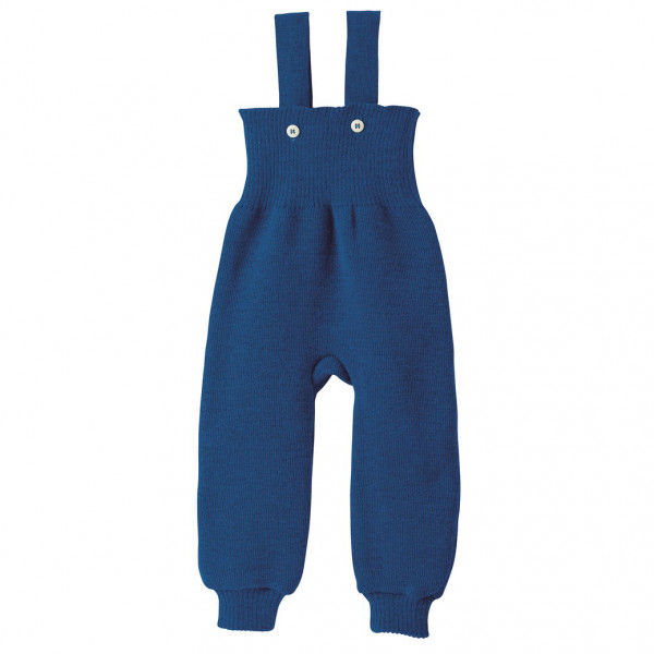 disana - Kid's Strick-Trägerhose - Overall Gr 74/80 grau