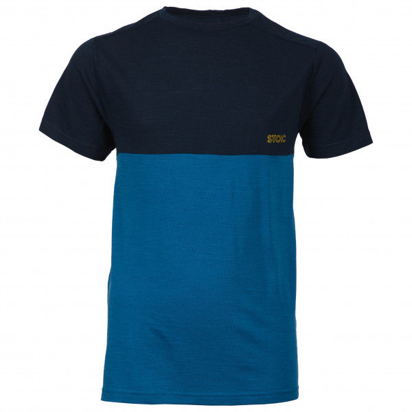 Stoic - Kid's Merino150 HeladagenSt. T-Shirt - Merinoshirt Gr 104 blau