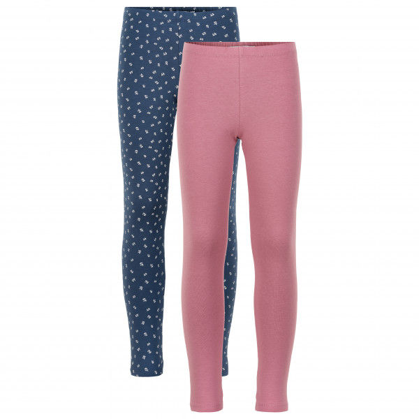 Minymo - Kid's Basic Leggings (2-Pack) - Leggings Gr 80 rosa