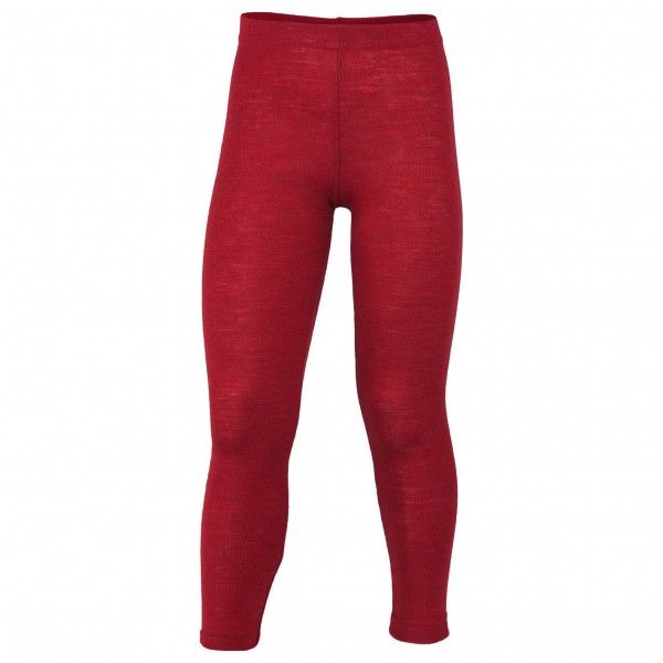 Engel - Kinder Leggings Merinoschurwolle - Merinounterwäsche Gr 92 rot
