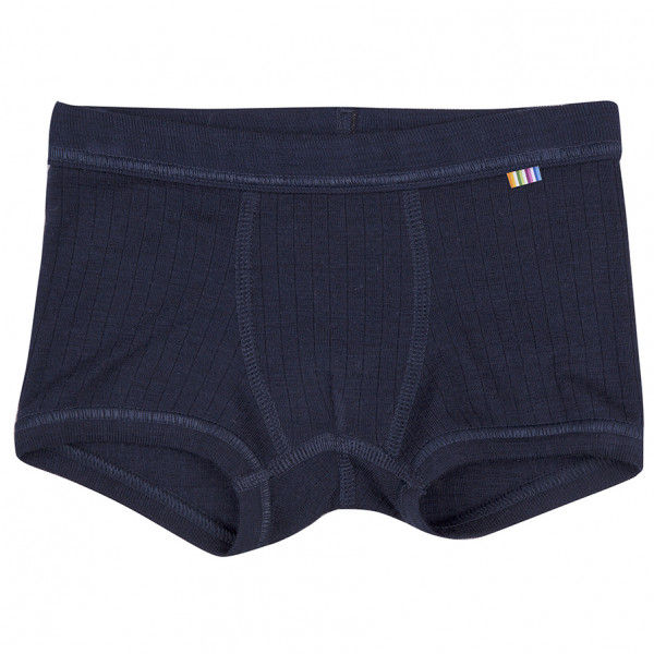 Joha - Kid's Boxershorts Basic - Merinounterwäsche Gr 150 blau