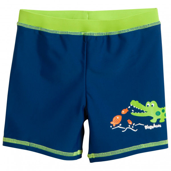 Playshoes - Kid's UV-Schutz Shorts Krokodil - Badehose Gr 74/80 blau
