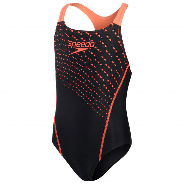 Speedo - Kid's Medley Logo Medalist - Badeanzug Gr 116 schwarz