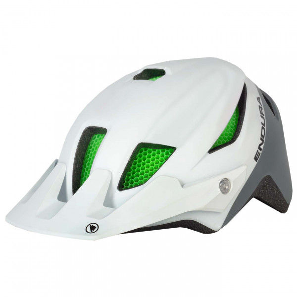 Endura - MT500JR Youth Helm - Radhelm Gr One Size weiß/grau
