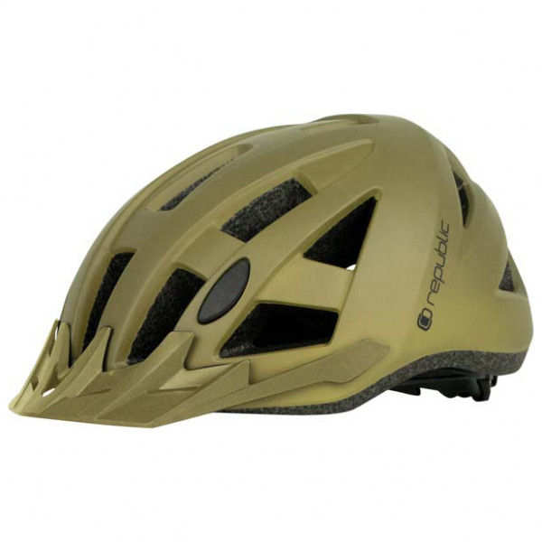 Republic - Bike Helmet R400 MTB - Radhelm Gr 54-58 cm grau/schwarz
