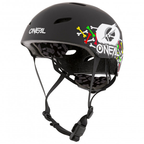 O'Neal - Kid's Dirt Lid Youth Helmet Skulls - Radhelm Gr S grau/schwarz