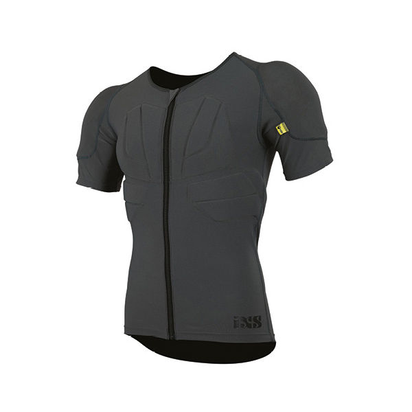 iXS - Kid's Carve Jersey Upper Body Protective - Protektorenjacke Gr S grau