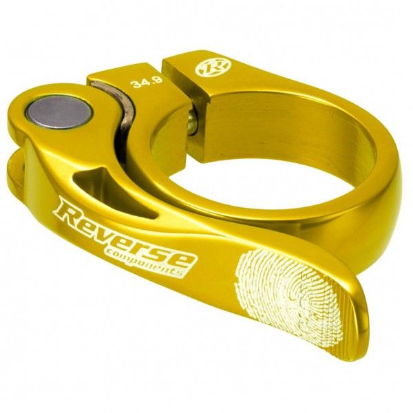 Reverse - Sattelschelle Long Life 34.9mm gelb