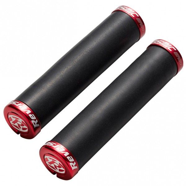 Reverse - Grip Seismic Ø 34 mm Silicon - Fahrradgriffe schwarz/grau
