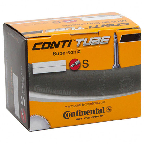 Continental - Schlauch MTB 26 (SV42) Supersonic - Fahrradschlauch Gr SV 42 mm schwarz