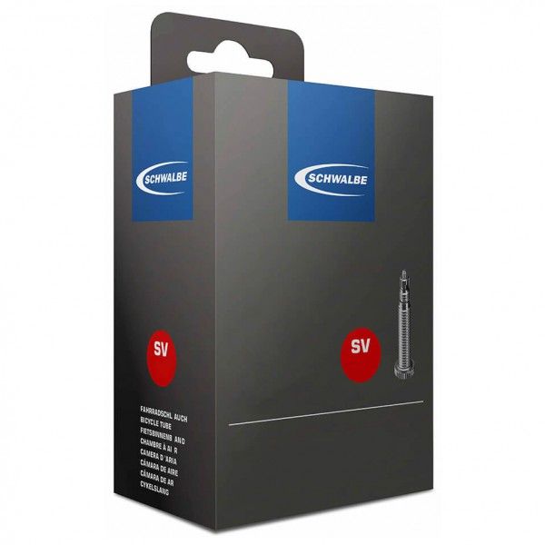 Schwalbe - Schlauch Nr. 16 (SV40) - Fahrradschlauch Gr 28/32-622/630 schwarz