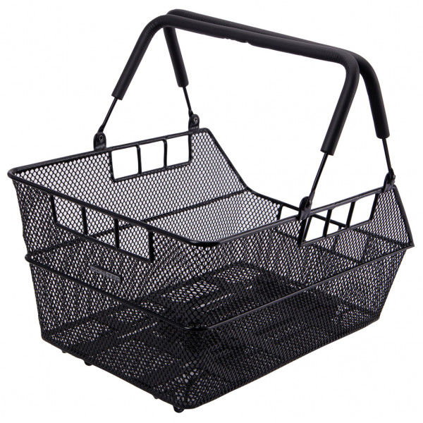 Contec - Gepäckträger-Korb Mocca RT - Gepäckträger Gr 45 x 31 x 22 cm schwarz
