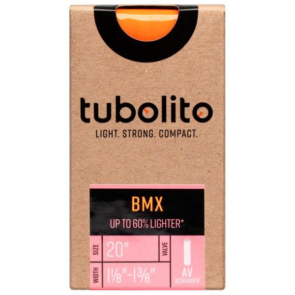 Tubolito - Tubo BMX 20'' x 1.125 - 1.375 - Fahrradschlauch Gr AV 40mm orange