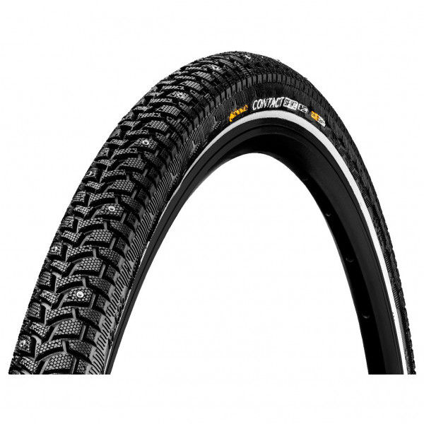 Continental - Contact Spike 120 28'' (37-622) Reflex Wire - Fahrradreifen Gr 28'' x 1,4'' - 37 - 622 schwarz