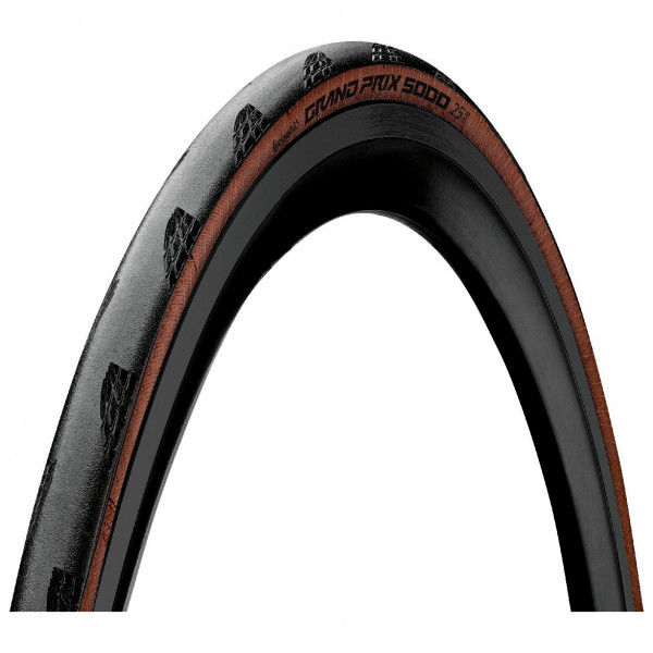 Continental - Grand Prix 5000 28'' (25-622) Foldable - Fahrradreifen Gr 28'' (700 x 25C) - 25 - 622 schwarz/ transparent