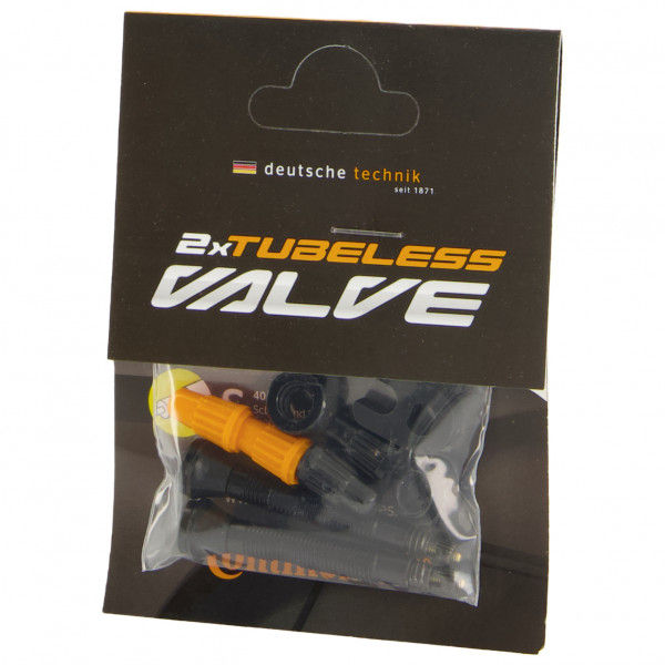 Continental - Tubeless Valve Set of 2 Pieces - Fahrradreifen Gr One Size schwarz