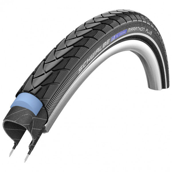 Schwalbe - Marathon Plus Perf. 26'' (40-559) Smartguard - Fahrradreifen Gr 26'' x 1,5'' - 40-559