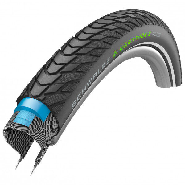 Schwalbe - Marathon E-Plus Perf. 28'' (37-622) Sm. Dualguard - Fahrradreifen Gr 28'' x 1,40'' - 37-622